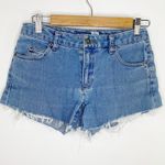 Liz Claiborne  Vintage Light Blue Denim Cut-Off Shorts Women's Size 2 Petite 2P Photo 0