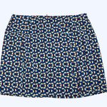 Urban Outfitters NWT 70s Geometric Print Mini Skirt S Blue Brown Photo 3