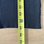 Classiques Entier Vintage  Black Ribbed 100% Silk Top Size L Quiet Luxury Classic Photo 9