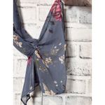 White House | Black Market White House Black Market Floral Lace Trim Blouse Women's Size 4 Long Sleeve Photo 2