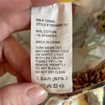 Banjara Floral Print Shorts High Waist Distressed Hem Casual Size 11/29 Summer White Photo 8