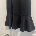 Amanda Uprichard Rocky Ruffle Dress in Black Photo 2