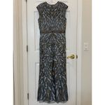 Mac Duggal NWT 5532 Embellished Illusion Cap Sleeve Column Gown Size 10 Photo 4