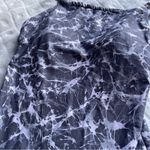 Michael Kors women’s size 6 bathing suit one piece marble gray Photo 1