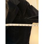 Vtg Stockton of Dallas Women's Black Velvet Blazer Jacket Size 10 Single Button Photo 3