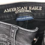 American Eagle  Outfitters - Black Denim Shorts w/ Front Crochet Details - 2 Photo 4