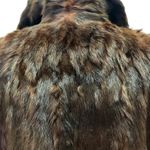Vintage 1950s Mink Fur Capelet Stole Jacket Dark Brown ZCMI Salt Lake City Utah Photo 9