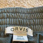 Orvis  Stretch Travel Skort Embossed Camo Print Olive SMALL Photo 4