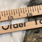 Abercrombie & Fitch Womens XL Body Suit Ivory Long Sleeve Ribbed Cotton Photo 5