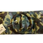 NWT Camouflage Wrap Belt with Circular Buckle 41” XL | SunTown Fashion Co. Green Photo 3