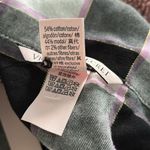 Victoria's Secret Victoria’s Secret Short Sleeve Black & White Plaid Pajama Shirt Medium NEW Photo 4