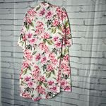 Show Me Your Mumu OS White Red Floral Oversized Cardigan Boho Fall Streetwear Photo 8