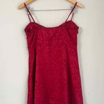 Princess Polly  Diva Mini Dress Deep Red Size 8 Photo 5