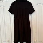 Monteau  Black‎ Button Dress Size Medium Photo 1