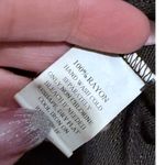 Maurice's XL Brown Rayon Open Front Ruffled Lightweight Cardigan Shrug Top Shirt Photo 2