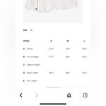 ZARA  NWT ivory zipper front peplum top Photo 8