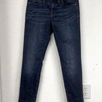 Madewell Dark Wash 8in Skinny High Rise Jeans Womens 28 Blue Fall Classic Denim Photo 0