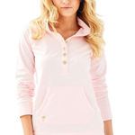 Lilly Pulitzer Upf 50+ Captain Popover In Heathered Paradise Pink, Sz M Photo 0