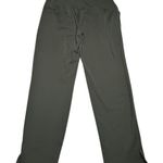 Joie  Women's Pull On High Rise Pants Olive Stretch Medium Comfort Photo 5