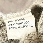 Piko  1988 Taupe V-Neck Acrylic Sweater Large Photo 7