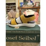 Josef Seibel Women's Sandal In Yellow Romika Super Padded Sole Size 37 Comfort‎ Photo 2