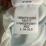 Lands' End  Womens Large D Chlorine Resistant V-neck Fauxkini One Piece Swimsuit Photo 6