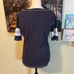 Villanova Wildcats varsity striped sleeves T Photo 3