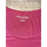 Soft Surroundings  Womens Hot Pink Short Sleeve‎ T-Shirt PXS Photo 1