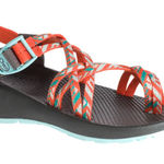 Chacos Chaco Women's ZX/2 Classic Tunnel Tango straps orange blue women’s 9 sandals Photo 0
