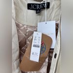 J.Crew  Cropped Barn Jacket™ in ripstop cotton Ivory Lace Photo 7
