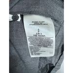 Gap  Y2K Black Gray Pintuck Pleated‎ Long Sleeve Henley Dress Size Small Photo 4