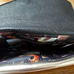 Bebe VTG 90s Signature Clutch Purse Handbag Black Gold Tone Two Compartments. Photo 11