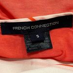 French Connection  Polly Plains White & Orange Stripe Tank Top Size Small Photo 4