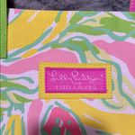 Lilly Pulitzer  Pink and Green Tropical Tote Bag NWOT Photo 1