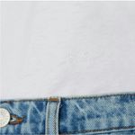 frame denim Frame Frankie Tee Puff Sleeve White S Photo 2