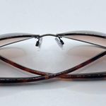 Oscar de la Renta  Oversized Brown Tortoise Shell Sunglasses OS Photo 5