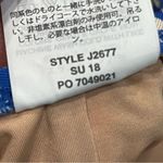 Madewell  Plunging Scoopback One Piece Blue Mini Daisy Swimsuit size 4 Photo 11