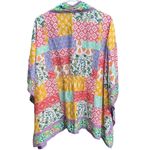 Tolani Like New  Collection Open Front Kimono Top Size Large Petite Photo 5