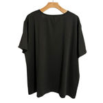 SheIn  T-Shirt Womens Size 5XL Black Birthday Faith Theme Casual Top Short Sleeve Photo 6