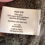 Barefoot Dreams  Cozy Bamboo Chic Lite Knit Wrap Cardigan Size XXS XS Cocoa Taupe Photo 2