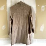 Prairie Underground Sweater Dress Raglan Sleeve High Neck Pockets Tan Medium Photo 2