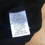 Umgee High waist Belted linen cotton blend black button skirt minimalist L new Photo 7