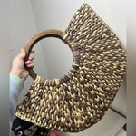 The Limited  Woven Straw Tote Purse Photo 3