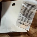 DKNY women's sleeveless notched lapel blazer vest in tan camel longline 14 NWT Photo 9