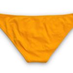 Shade & Shore Sun Coast Textured Cheeky Bikini Bottom Sunflower Yellow NWT XL Photo 2