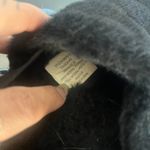 Polyester Faux Fur Size Medium 7/8 Womens Black Slides Slippers Slip Ons Photo 2