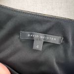 David Meister bronze gold halter cocktail party evening dress size 4 Photo 6