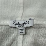 Splendid  Vintage Women’s Size S White Thermal Waffle Knit Open Cardigan Photo 2