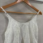 Abercrombie & Fitch  White Floral Eyelet‎ Dress Size Medium Photo 2