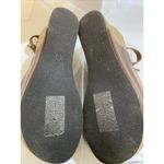 Pierre Dumas  Brown VEGAN distressed Platform Wedge Open Toe Sandals Women's sz 9 Photo 8